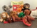 Dear Zoo Story Sack Ressourcen Unterricht SENDEN Alphabetisierung EYFS mit Spielzeug und Sack