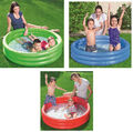 2x Kinderpool Ø 122 cm Planschbecken Pool Badebecken Babybecken Schwimmbecken EA