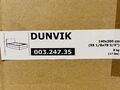 IKEA Dunvik Bezug für Boxspringbett 140 x 200 dunkelgrau 003.247.35 NEU OVP