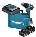 Makita Akku-Bohrschrauber DDF484RTE - Koffer - Ladegerät DC18RC - 2x 5Ah Akkus