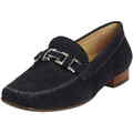 Sioux Mokassin Slipper Cambria 63141 Night Blau Nubuk Leder Elegant Freizeit