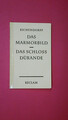 155529 Joseph von Eichendorff DAS MARMORBILD DAS SCHLOSS DÜRANDE. ZWEI