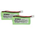 2x Akku für Siemens Gigaset A145 A160 A140 weiß A150 A165 A16 A165 Trio 850mAh