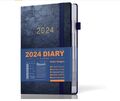 2er Set KaKa Dragon Kalender 2024 Buchkalender Agenda, Tagebuch Planer A5