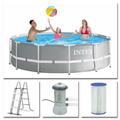 Intex 26716 Frame Pool Set Prism Rondo Ø 366 x 99 cm Schwimmbecken Pool