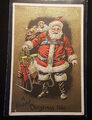 Ak; Weihnachtsmann, Santa Claus, Xmas, A happy Christmas tide, um 1910;