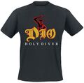 Dio T-Shirt Herren Holy diver schwarz Band-Merch, Bands, Nachhaltigkeit