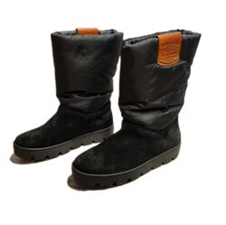 NAPAPIJRI Jenny Damen Stiefel - EU 38 Schwarz Echtleder Gummi-Sohle N00 11743796