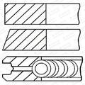 GOETZE ENGINE Kolbenringsatz Kolbenringzange für Opel Corsa D S07 Astra J