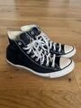 Converse Chuck Taylor Hi, Schwarz  - Größe 42