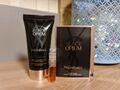 Luxusproben Black Opium Yves Saint Laurent Bodylotion & Parfum Probe set