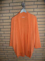 Riani Damen-Strickjacke, Gr. 46, orange, neuwertig, kaum getragen