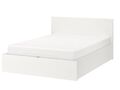 IKEA Bett MALM mit Aufbewahrung weiß