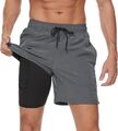 Schwimmhose Badeshorts Shorts Badehose Schwimmshort Hose Herren Schnelltrocknend