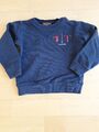 ⭐Trussardi Junior⭐Sweatshirt mit Logo-Print | Navy Blau | Gr. 86 24Mon | NP 40€