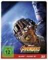 Avengers: Infinity War - Steelbook - [3D + 2D Blu-ray]   Top Zustand