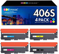 Samsung CLT-P406C Tonerkartuschen - 4er Pack, Schwarz/Cyan/Magenta/Gelb