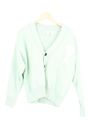 AMI PARIS Damen Strickjacke Gr. S Mintgrün Baumwolle Casual Chic