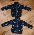 2 x Dino Fleece Jacke Größe 110/ 116 Zwillinge Jungs