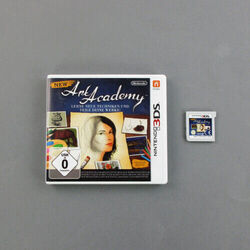 3ds Spiel New Art Academy Lerne Neue Techniken und Teile Deine Werke und OVP