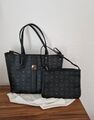 MCM Tasche Liz Wende Shopper + Pochette Medium Schwarz Neu