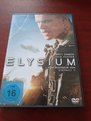 Elysium (Matt Damon, Jodie Foster) 2013 Film DVD Sci-Fi Action