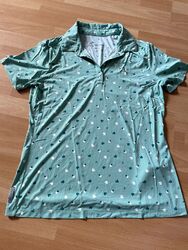 Schöffel Damen T-Shirt Polo Funktionsshirt Gr 42 XL Top