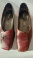 Gabor Vintage Damenschuhe Slipper, Loafer,   Gr. 39 Bordeax  Echtleder 