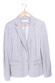 GERRY WEBER Damen Blazer Gr. 38 Grau Business Klassisch