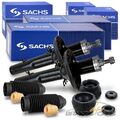 SACHS 2x STOSSDÄMPFER VORNE+DOMLAGER+PROTECTION-KIT FÜR AUDI A3 8L VW GOLF 4 1J