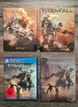 Titanfall 2 + Limited Special Custom Steelbook + Titanfall Steelbook PS4 Bundle