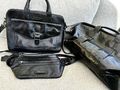 Orig. Schwarze The Bridge Reisetasche, Aktentasche, Bauchtasche.