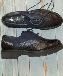 NEU SEMLER Leder Schuhe Gr.37,5  NP 160€