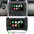 7" Android 13.0 Autoradio GPS für Mercedes A-Klasse W169 B-Klasse W245 2004-2012