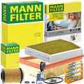 MANN FILTER INSPEKTIONSPAKET passend für MERCEDES A/B KLASSE W176 W246 CLA GLA