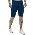 Kruze Chino Shorts Herren schmale Passform Baumwolle Stretch Sommer Strand halbe Hose UK Größen