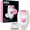 BRAUN Silk-épil 3 3-031 Epilierer Rasierer Haarentfernungsgerät pink B-WARE