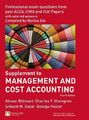 Management and Cost Accounting Professional Questions - Charles T. Horngren