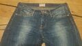 super Mustang Jeans Damen W 28 - 29 L 34 blau tolle Waschung kaum getragen 