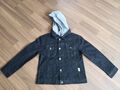 Jungen Jeansjacke mit abnehmbarer Kapuze, Gr.  122