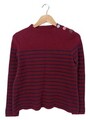 HALLHUBER Wollpullover Damen Gr. DE 40 rot-blau Casual-Look