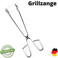 Grillzange Servierzange Rostfrei Bratwurstzange 31cm gekröpfter Greifkopf BBQ