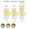 G4 LED 5W 8W 12W Keramik Kapsel Glühbirnen 2835 SMD Energiesparende Lampe 220V