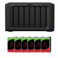 Synology DS1621+ 72TB 60TB, 48TB, 36, 24TB Complate Kit NAS Gehäuse mit HDD