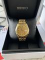 Seiko 5 Automatik 21 Juwelen SNK366 SNK366K1 SNK366K Herrenuhr Gold  *WIE NEU*