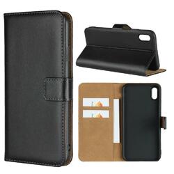 HANDY TASCHE ECHT LEDER FLEXI BOOK ETUI SCHUTZHÜLLE WALLET CASE MAGNET INNENFACH