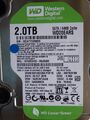 2TB Western Digital WD20EARS-00J2GB0 | DCM: HARCNT2AAB | 28 OCT 2010