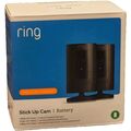 RING Überwachungskamera Stick Up Cam Battery 2er-Set WLAN Schwarz