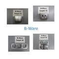 B-Ware Delphi Silber, Steckdose, Schalter, Dimmer, Antennendose, Rahmen usw.