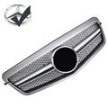 SPORT KÜHLERGRILL SILBER GRILL PASST FÜR MERCEDES W212 E-KLASSE 09-13